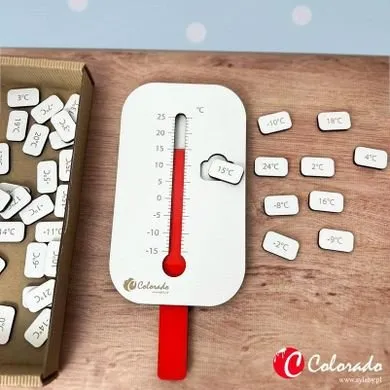 Colorado Termometr Edukacyjny z Ruchomym Supek