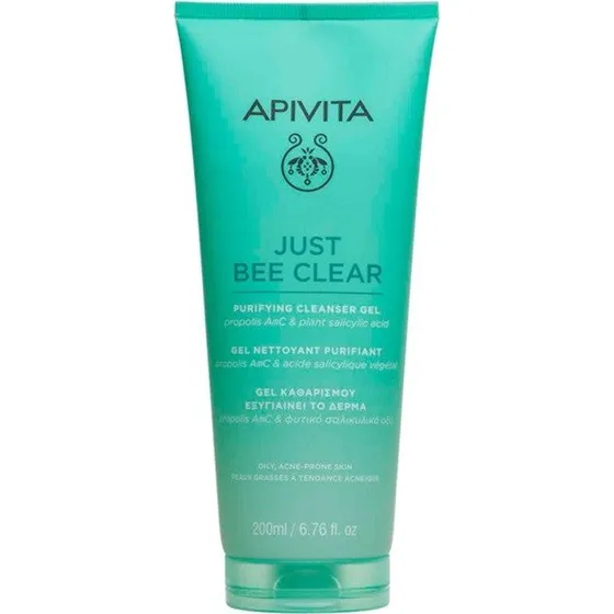 Apivita Just Bee Clear Purifying Cleansing Gel 200ml