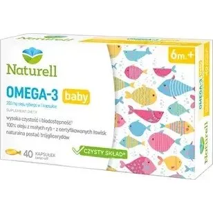 Naturell Omega-3 Baby 40 kapsuek