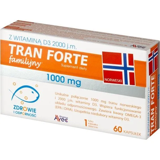 Tran Familijny Forte Kapsuki 60 szt.