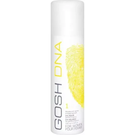 GOSH DNA 1 Antiperspirant w sprayu dla kobiet, 150 ml