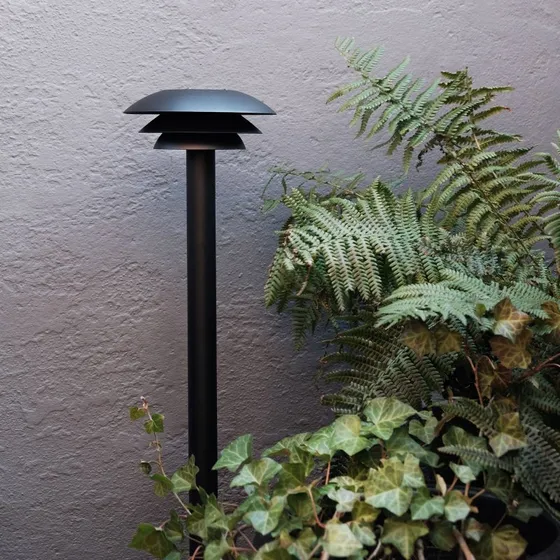 Dyberg Larsen DL20 Outdoor Lampa Nocna Matowa Czarna