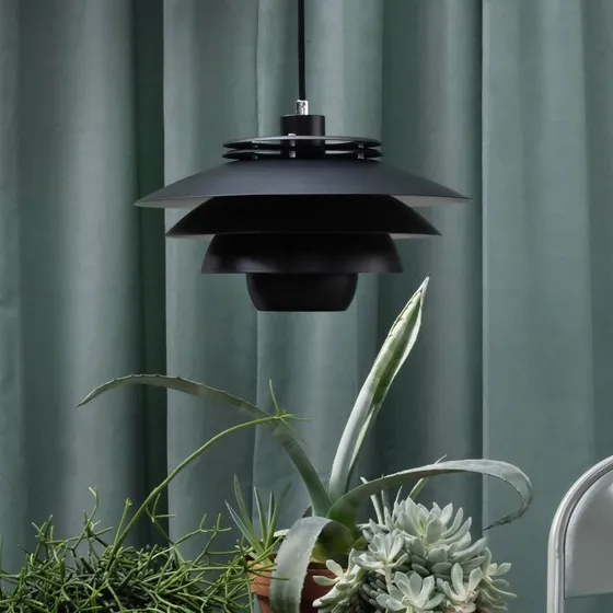 Dyberg Larsen Ejka Lampa Wisząca Metal Czarna