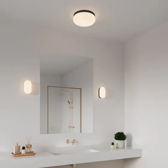Nordlux Lampa sufitowa Foam Black - okrągła, czarna