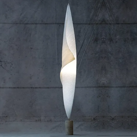 Lampa stojąca Ingo Maurer Wo-Tum-Bu 1 ze ściemniaczem