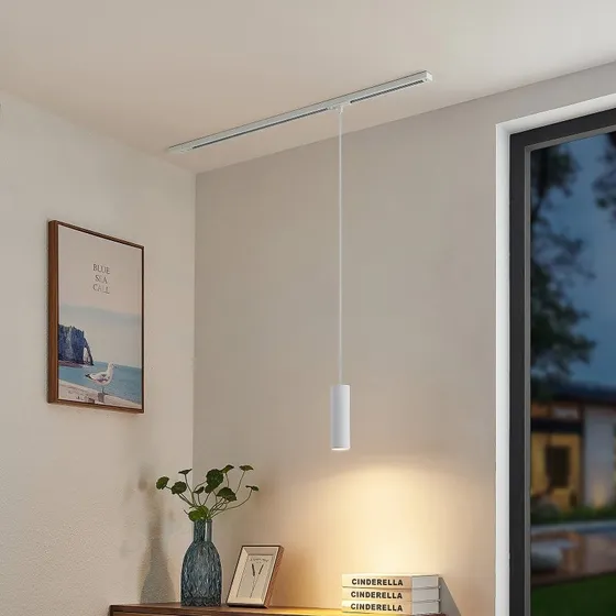Lindby Linaro Track Lampa Wisząca H20 Biała