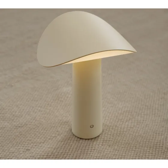 GEJST Lium lampa stołowa LED, jasnożółta, 2700 K, USB