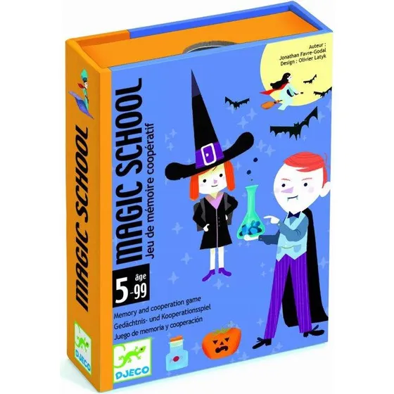Djeco Magic School – gra karciana pamięciowa dla dzieci