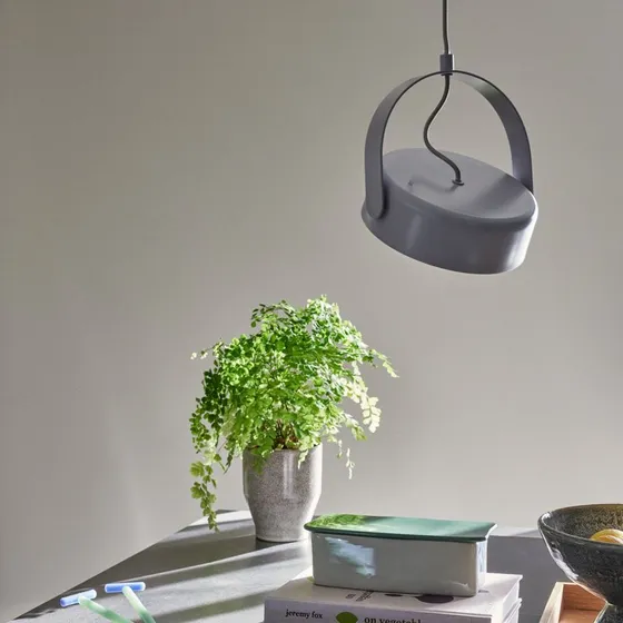 Hübsch Stage Lampa Wisząca LED - Light Grey