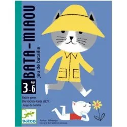 Djeco Bata Miaou  Gra karciana w wojn dla dzieci +3