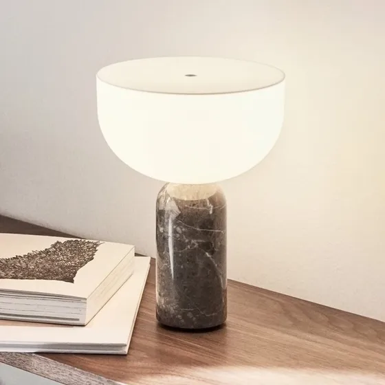 New Works Kizu Gris du Marais - Przenośna Lampa Stołowa