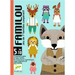 Djeco Familou  gra karciana kooperacyjna dla dzieci 5+