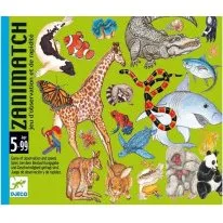 Djeco ZANIMATCH Gra Karciana 5+ Rozwj Spostrzegawczoci