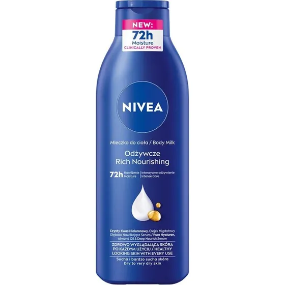 Nivea Odżywcze mleczko do ciała 250ml