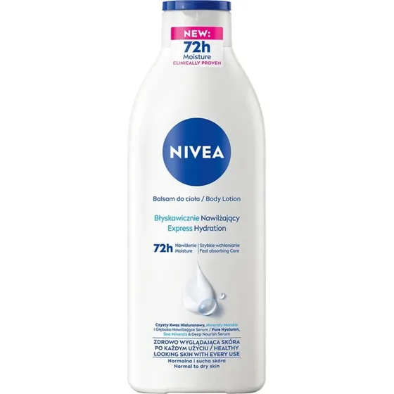 NIVEA Balsam do ciała błyskawicznie nawilżający 400 ml