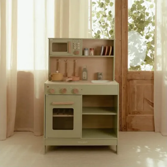 Little Dutch Kuchnia Drewniana Miętowa FSC 3+