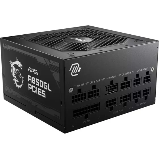 MSI MAG A850GL PCIE5 850W 80+ Gold ATX 3.1