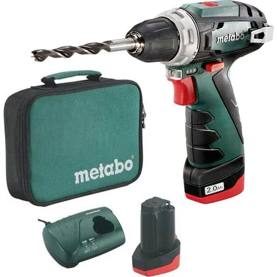 Metabo PowerMaxx BS 10,8 V 2 Ah - wiertarko-wkrtarka akumulatorowa