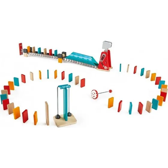 Hape Tor domina Hammer  kolorowa gra z klockami