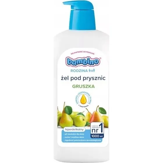 Bambino Rodzina Żel pod prysznic o zapachu gruszki 1 l