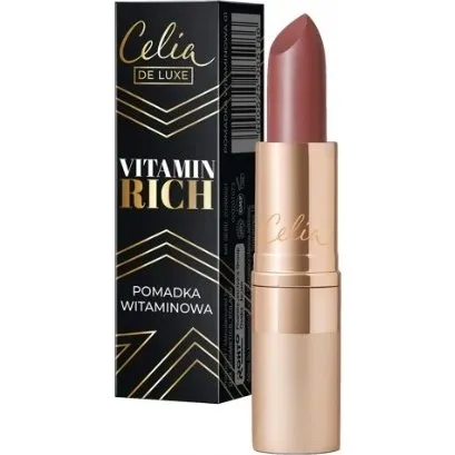 Celia De Luxe Pomadka nawilżająca Vitamin Rich nr 08, 3.5g