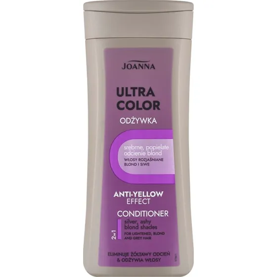 Joanna Ultra Color odżywka srebrne popielate odcienie blond 200g