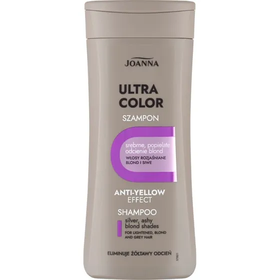Joanna Ultra Color szampon srebrne popielate odcienie blond 200ml