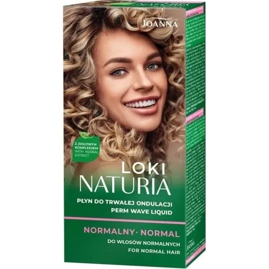 Joanna Naturia Loki Płyn do trwałej ondulacji Normalny 2x75ml