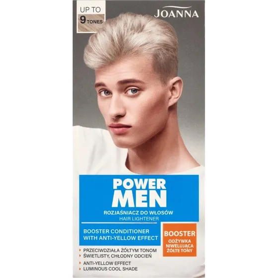 Joanna Power Men rozjaśniacz do włosów Blond