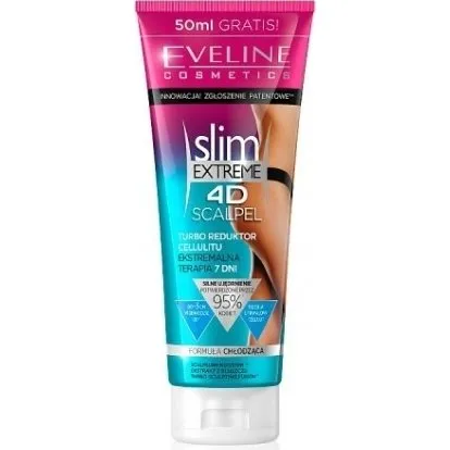 Eveline Slim Extreme 4D Scalpel Skoncentrowany Turbo Reduktor 250 ml