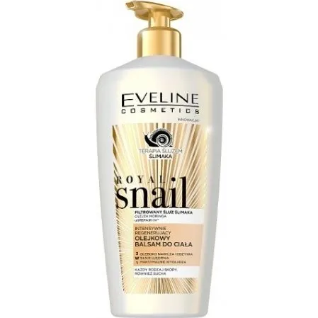 Eveline Royal Snail Regenerujący Olejkowy Balsam do Ciała 350 ml