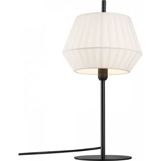 Nordlux DICTE NO2112405001 Lampa stołowa biała czarna 42x21cm