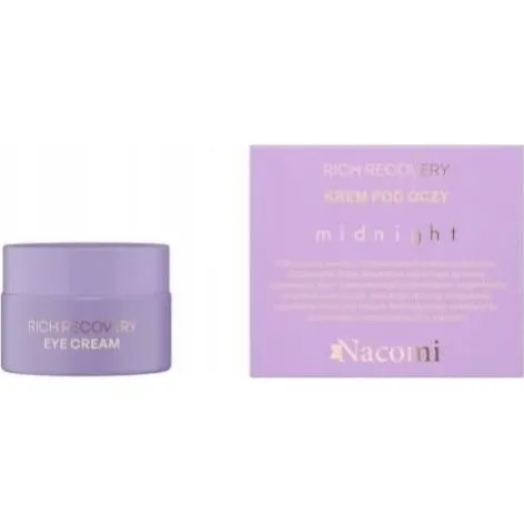 NACOMI Rich Recovery Midnight Krem pod oczy regenerujący 15ml