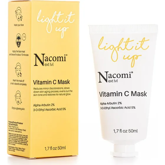 Nacomi Next Level Vitamin C Mask rozjaśniająca 50ml