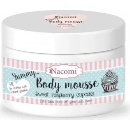 Nacomi Mus do ciała Malinowa Babeczka 180 ml