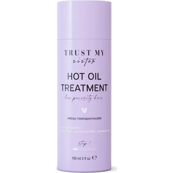 Trust My Sister Hot Oil Treatment Olej do włosów niskoporowatych 100ml