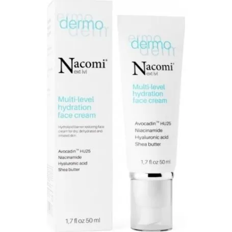 Nacomi Next LVL DERMO Krem nawilżający 50 ml