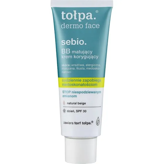 Tołpa Dermo Sebio BB matujący krem korygujący SPF30 40 ml