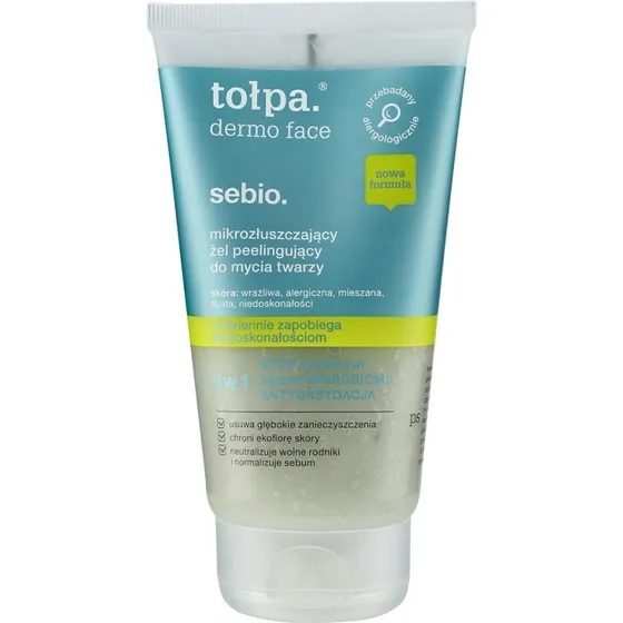 Tołpa Dermo Face Sebio mikrozłuszczający żel peelingujący 150ml