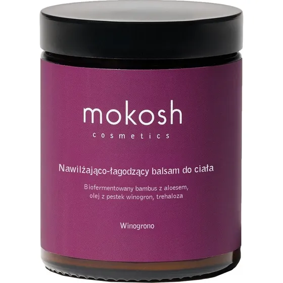 Mokosh Nawilżająco-łagodzący balsam do ciała Winogrono 180ml