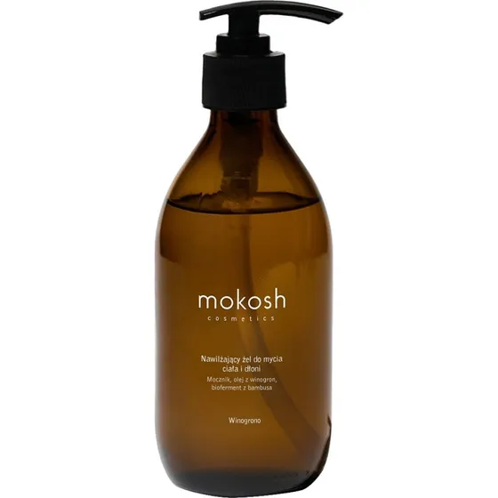 Mokosh Nawilżający żel do mycia ciała i dłoni Winogrono 300ml