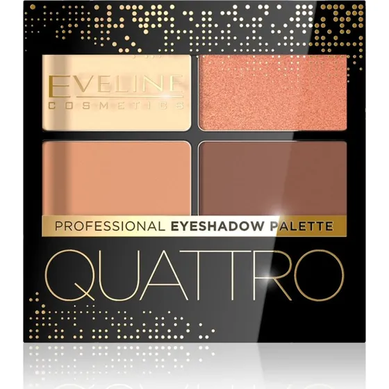 Eveline Cosmetics Quattro Professional Eyeshadow Palette 01