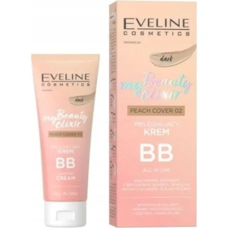 Eveline My Beauty Elixir Dark Peach Cover Krem BB