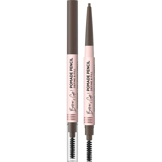 Eveline Cosmetics Brow & Go! Pomada do brwi w kredce, Taupe