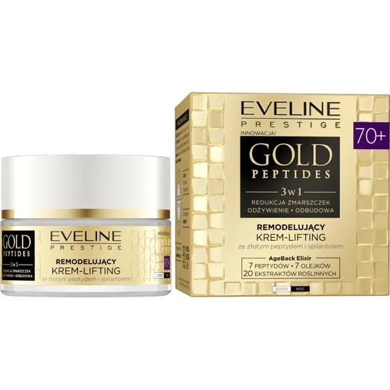 Eveline Cosmetics Gold Peptides krem-lifting 70+ 50ml