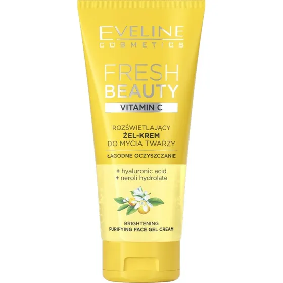 Eveline Cosmetics Fresh Beauty rozświetlający żel-krem z witaminą C 150ml