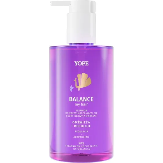 Yope Szampon Balance dla włosów przetłuszczających 300 ml