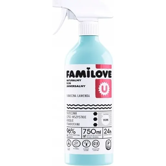 Yope FamiLove Uniwersalny Płyn Czyszczący Słoneczna Lawenda 750ml