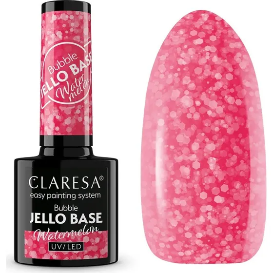 Claresa Bubble Jello Base Watermelon 5g - Baza Hybrydowa
