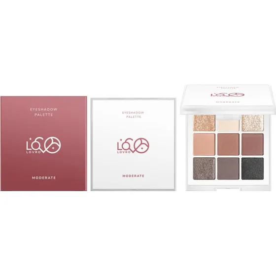 LOVRO Moderate Eyeshadow Palette paleta cieni do powiek 8g